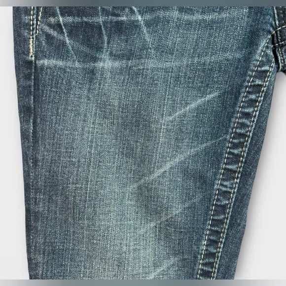 Miss Me Jeans Women 27 Bootcut Embellished Distressed Whiskering Bling NWT bling - Picture 15 of 16